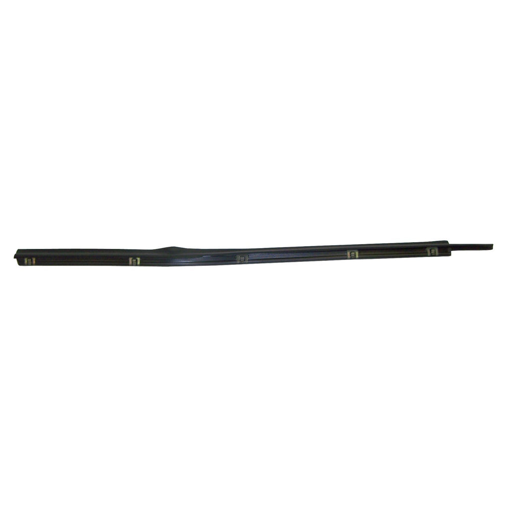 Right Outer Window Glass Weatherstrip for Jeep 97-06 TJ Wrangler w/ Full Doors Crown Automotive