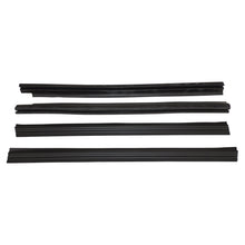 Load image into Gallery viewer, Door Glass Weatherstrip Kit for 84-96 Jeep XJ Cherokee w/ 4 Doors &amp; MJ Comanche Crown Automotive