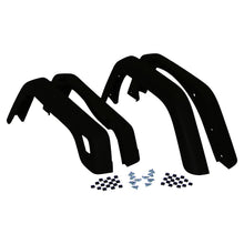 Load image into Gallery viewer, 4-Piece 97-06 TJ Wrangler Fender Flare Kit, Black Textured, 3-3/4 Inch Width Crown Automotive
