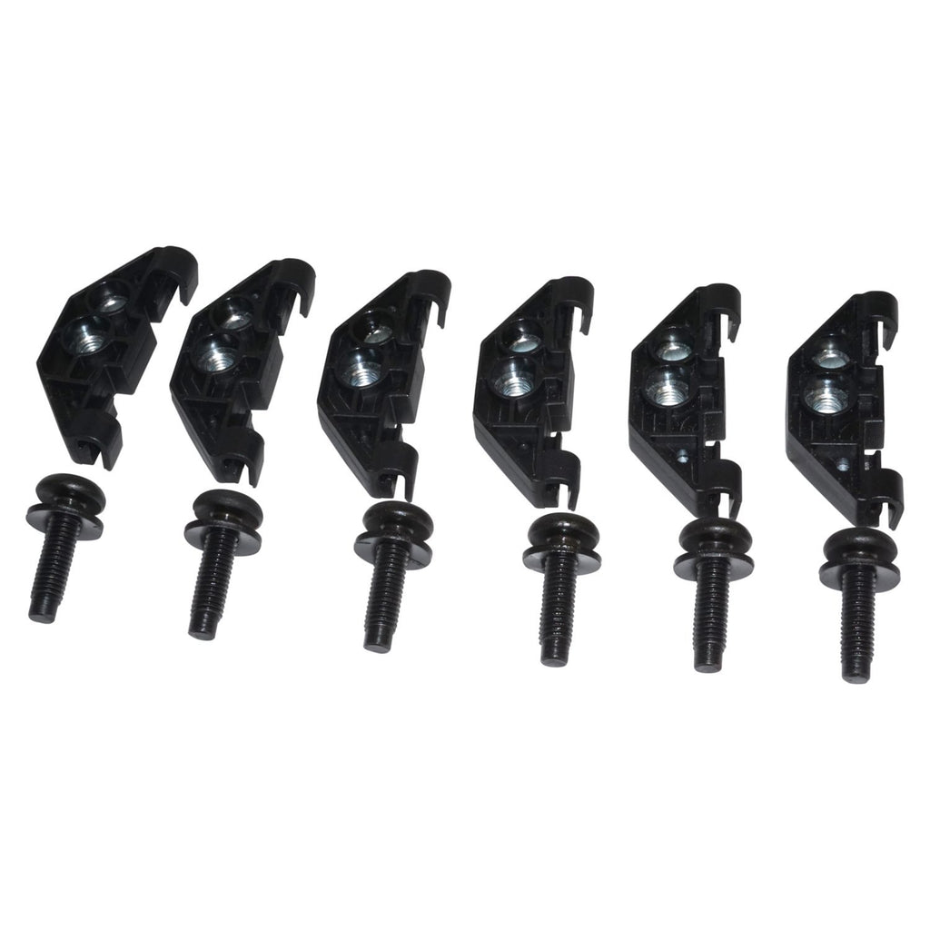 Hard Top Retainer Kit for 2007-2018 Jeep JK Wrangler w/ Hard Top Crown Automotive