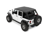 The Ascent Soft Tops For Jeep 2007-2018 Wrangler JK 4 Door Black Diamond Bestop - 56825-35 - Bestop
