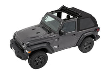 Load image into Gallery viewer, Trektop Slantback Soft Top For Jeep 2018-Current Wrangler JL 2 Door Black Premium Twill Bestop