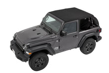 Load image into Gallery viewer, Trektop Slantback Soft Top For Jeep 2018-Current Wrangler JL 2 Door Black Premium Twill Bestop