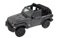 Load image into Gallery viewer, Trektop Slantback Soft Top For Jeep 2018-Current Wrangler JL 2 Door Black Premium Twill Bestop