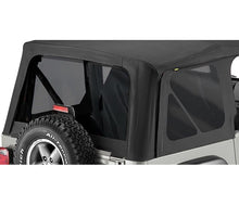 Load image into Gallery viewer, Window Replacement Set For Jeep 1997-2002 Wrangler TJ Fits Replace-A-Top 51121, 51124, 51127 Black Denim Bestop