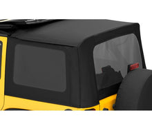 Load image into Gallery viewer, Window Replacement Set For Jeep 2011-2018 Wrangler JK 4 Door Fits Sailcloth Replace-A-Top 79147, Supertop 54723, Factory Soft Top Black Diamond Sailcloth Bestop