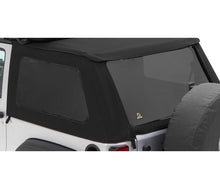 Load image into Gallery viewer, Window Replacement Set For Jeep 2007-2018 Wrangler JK 2 Door Fits Trektop 56922 Black Premium Twill Bestop