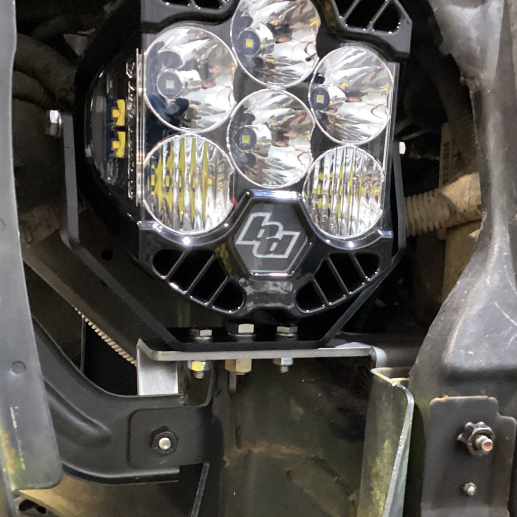 Headlight Bracket Kit for Baja Designs LP6 for Jeep JK Motobilt - MB2193 - Motobilt