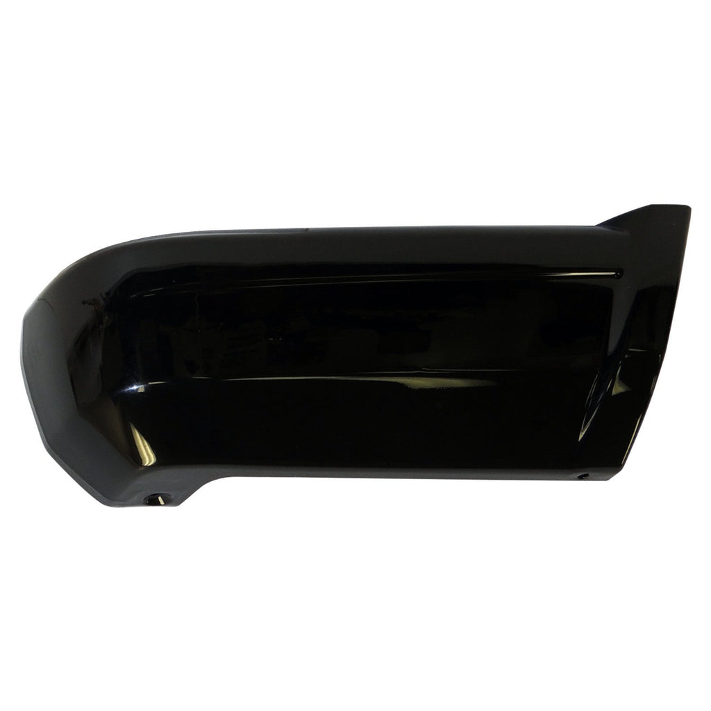 Rear Right Bumper End Cap for 1997-2001 Jeep XJ Cherokee, Gloss Black Finish Crown Automotive