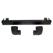 Load image into Gallery viewer, Black Rear Bumper &amp; End Cap Kit for 97-06 Jeep TJ Wrangler, USA Only Crown Automotive