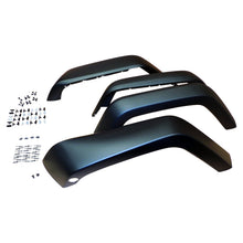 Load image into Gallery viewer, Smooth Paintable Fender Flare Kit for 07-18 Jeep JK Wrangler, 4 Flares, Hardware Crown Automotive