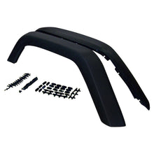 Load image into Gallery viewer, Rear Textured Black Fender Flare Kit for 07-18 JK Wrangler, Incl. Hardware Crown Automotive