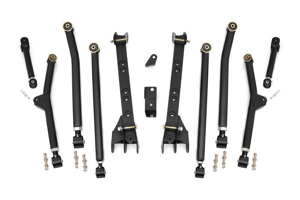 4-6 Inch Jeep Long Arm Upgrade Kit 04-06 Wrangler Unlimited TJ Rough Country