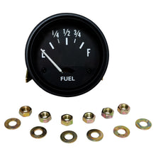 Load image into Gallery viewer, 12-Volt Fuel Gauge for 41-56 Jeep MB, CJ-2A, CJ-3A, CJ-3B Models, 2 Inch Diameter Crown Automotive