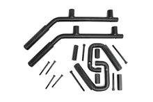 Load image into Gallery viewer, Jeep Solid Steel Grab Handle Set 07-18 Wrangler JK Black Rough Country