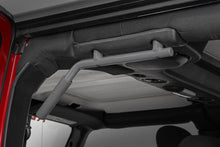 Load image into Gallery viewer, Jeep Solid Steel Grab Handle Set 07-18 Wrangler JK Gray Rough Country