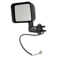 Load image into Gallery viewer, Left Power, Heated, Manual Folding Mirror for Select 2014 JK Wranglers, Black Crown Automotive