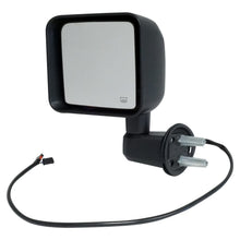 Load image into Gallery viewer, Black ; Left Power, Heated, Textured Finish Mirror for 2015-2018 Jeep JK Wrangler Crown Automotive