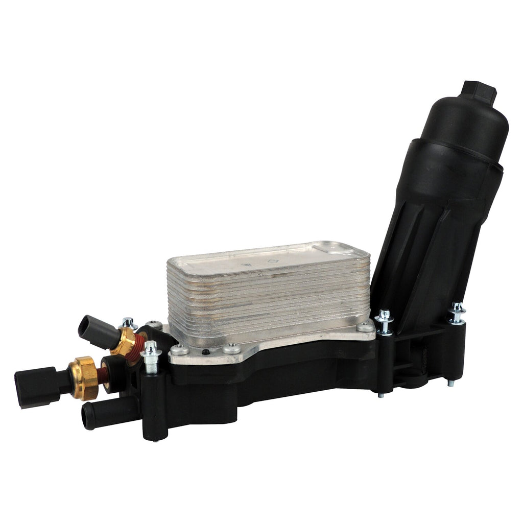 Engine Oil Filter & Cooler Assembly for 17-18 Jeep JK, WK, & KL w/ V6 Engine Crown Automotive