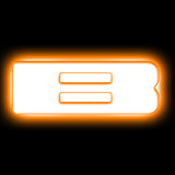 ORACLE Lighting Universal Illuminated LED Letter Badges - Matte Wht Surface Finish - B