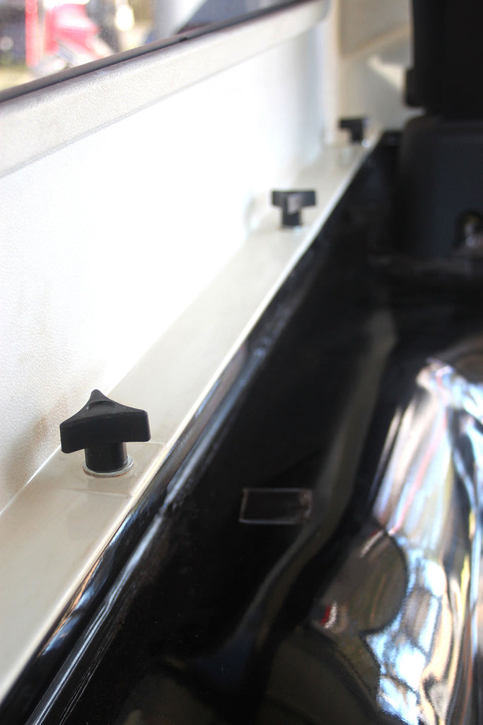 Jeep TJ Hardtop Screws 97 Wrangler TJ-02 Textured Black Kentrol