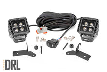 Load image into Gallery viewer, LED Light Kit | Hinge Mount | 2" Black Pair | Amber DRL | Jeep Gladiator JT/Wrangler JL (18-26)