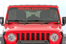 Load image into Gallery viewer, Jeep 30 Inch LED Hood Kit 18-20 Wrangler JL, 20 Gladiator JT Chrome-Series Rough Country