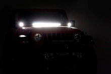 Load image into Gallery viewer, Jeep 2 Inch LED Cube Easy-Mount Kit 18-20 Wrangler JL 20-Up Gladiator-Black Series w/White DRL Rough Country