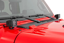 Load image into Gallery viewer, Jeep 2 Inch LED Cube Easy-Mount Kit 18-20 Wrangler JL 20-Up Gladiator-Black Series Rough Country