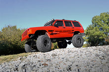 Load image into Gallery viewer, Jeep 50-inch Black Series Curved LED Light Bar w/DRL Upper Windshield Kit 84-01 Jeep XJ Cherokee Rough Country
