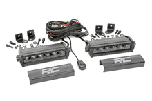 Load image into Gallery viewer, 6 Inch CREE LED Light Bars Pair Black Series Rough Country