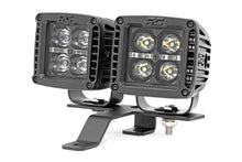 Load image into Gallery viewer, Jeep Quad LED Light Pod Kit -Black Series w/Amber DRL 18-20 JL 20-Up Gladiator Rough Country
