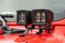 Load image into Gallery viewer, Jeep Quad LED Light Pod Kit -Black Series w/Amber DRL 18-20 JL 20-Up Gladiator Rough Country