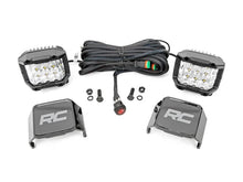 Load image into Gallery viewer, 3 Inch Wide Angle OSRAM LED Lights Pair Rough Country