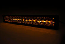 Load image into Gallery viewer, 20-inch Cree LED Light Bar Dual Row Chrome Series w/ Amber DRL Rough Country