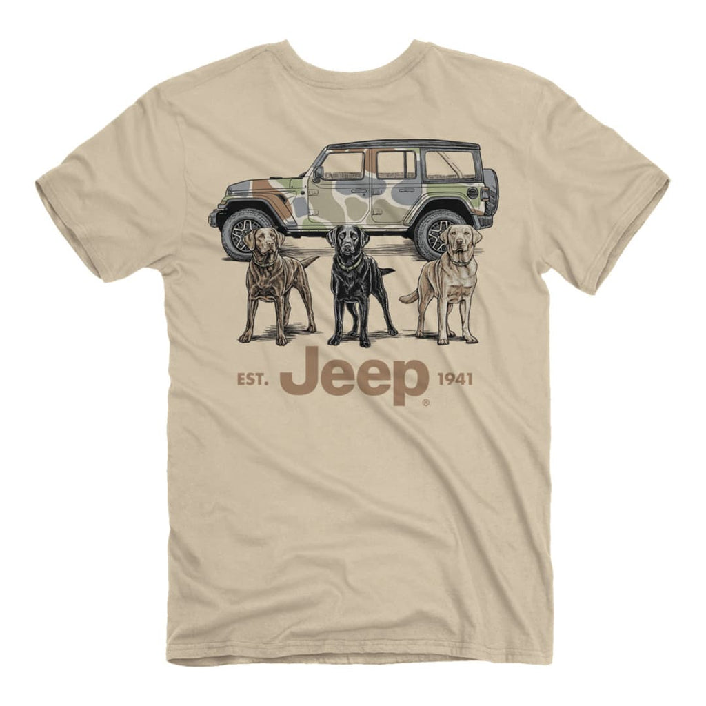 Jeep - Camo Wrangler Labs T-Shirt
