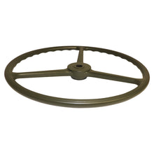 Load image into Gallery viewer, Olive Drab Steering Wheel for Jeep / Willys 1941-1945 MB, 17 Inch Diameter, 3 Spokes Crown Automotive
