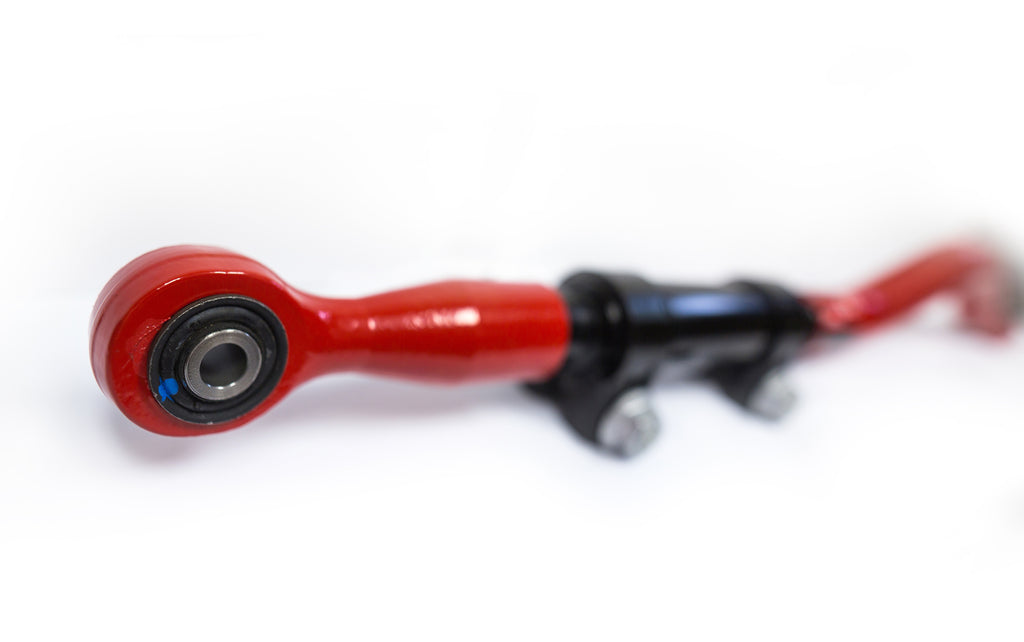 Jeep Front Adjustable Track Bar Yeti XD Red For 07-18 Wrangler JK Steer Smarts