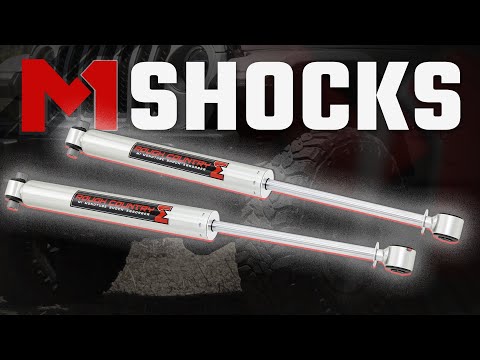 M1 Monotube Rear Shocks 0-1 Inch Jeep Wrangler 4xe (21-23)/Wrangler JL (18-23) Rough Country