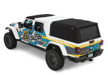 Load image into Gallery viewer, Supertop Truck Bed Cap 2 For Jeep 2020-2024 Gladiator 5.0 Foot Black Diamond PVC Coated Sailcloth No Drill Bestop