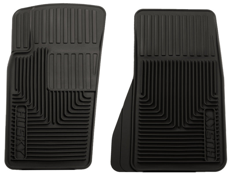 Husky Liners 07-11 Jeep Wrangler (Base/Unlimited)/02-07 Liberty Heavy Duty Black Front Floor Mats