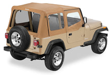 Load image into Gallery viewer, Replace-A-Top for OEM Hardware For Jeep 1988-1995 Wrangler YJ Clear Spice Sailcloth Upper Door Skins Included Bestop