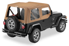 Load image into Gallery viewer, Replace-A-Top for OEM Hardware For Jeep 1997-2002 Wrangler TJ Clear Spice Sailcloth Upper Door Skins Included Bestop