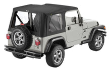 Load image into Gallery viewer, Replace-A-Top for OEM Hardware For Jeep 2003-2006 Wrangler TJ Clear Black Diamond Sailcloth No Door Skins Included Bestop