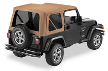 Load image into Gallery viewer, Replace-A-Top for OEM Hardware For Jeep 1997-2002 Wrangler TJ Tinted Spice Sailcloth No Door Skins Included Bestop