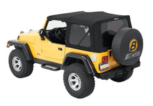 Load image into Gallery viewer, Replace-A-Top for OEM Hardware For Jeep 1997-2006 Wrangler TJ Tinted Black Premium Twill No Door Skins Included Bestop