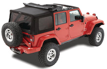 Load image into Gallery viewer, Replace-A-Top for OEM Hardware For Jeep 2010-2018 Wrangler JK 4 Door Tinted Black Premium Twill No Door Skins Included Bestop