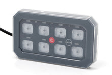 Load image into Gallery viewer, 8 Gang Switch Panel | Bluetooth | RGB Backlit Buttons | Multifunction Modes