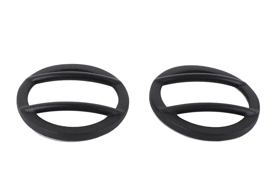 Jeep JK Side Marker Covers Plastic 07-18 Wrangler JK Textured Black Kentrol