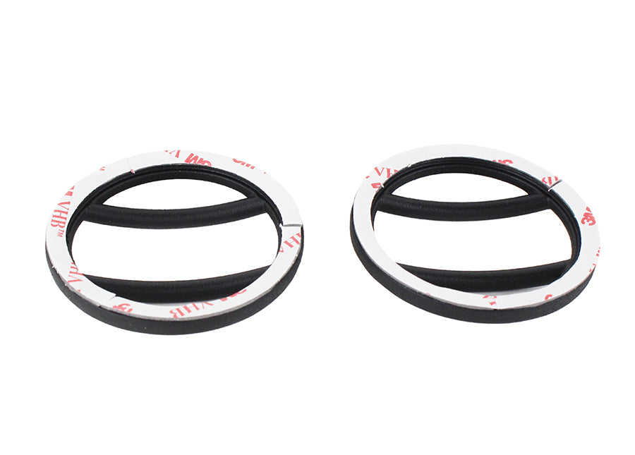 Jeep JK Side Marker Covers Plastic 07-18 Wrangler JK Textured Black Kentrol